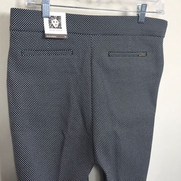 anne klein slim ankle pull on pants